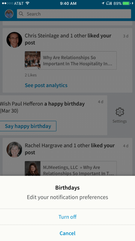 How To Turn Off Birthday Notifications Linkkum
